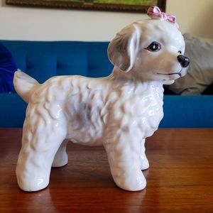 Porcelain poodle